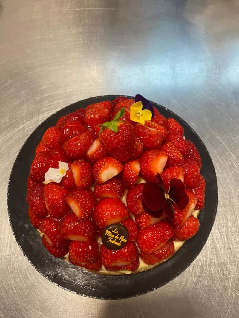 La tarte a la fraise