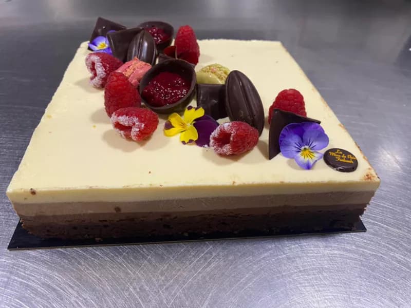 L’entremet trois chocolats