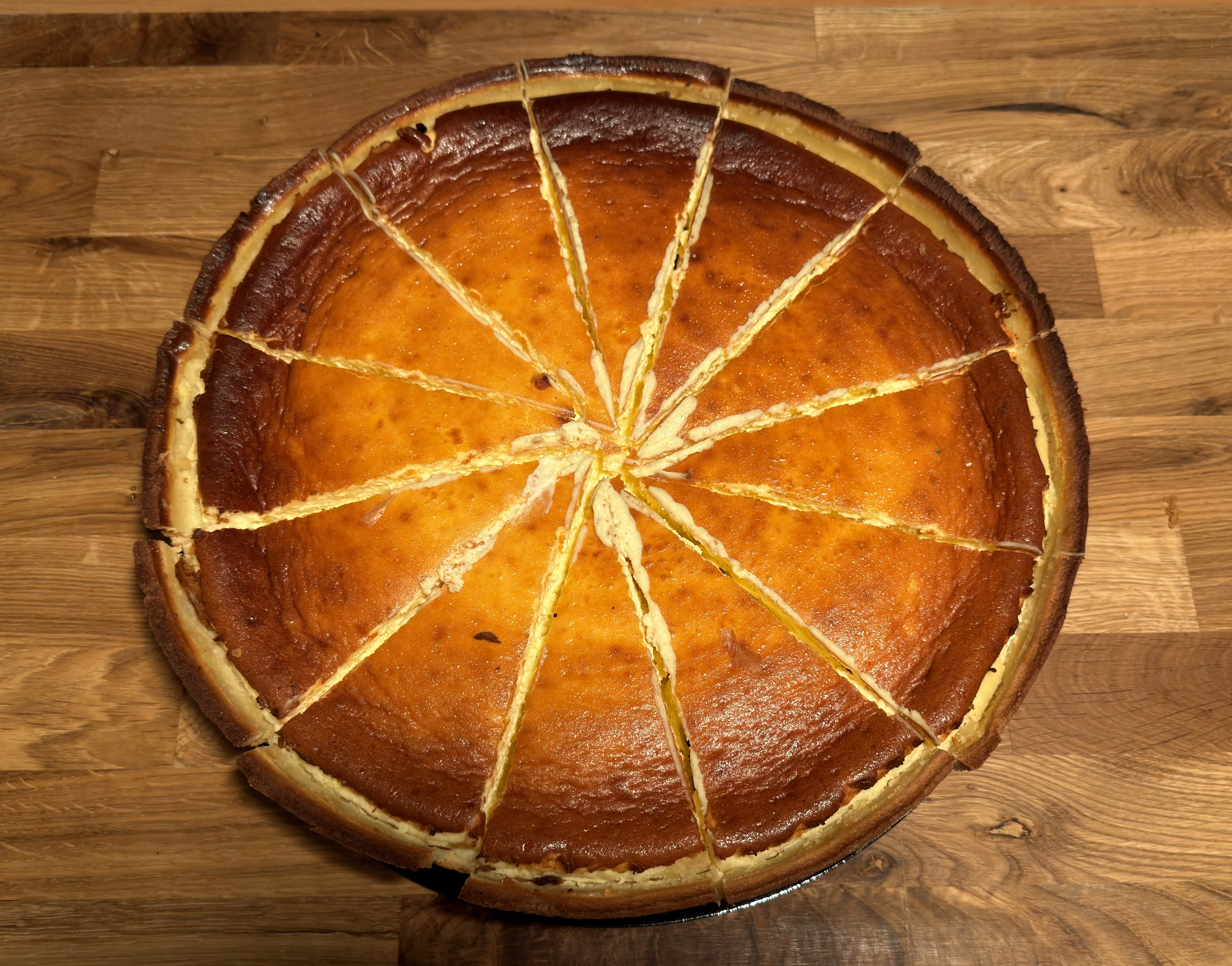 Part tarte fromage